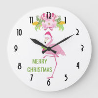 Roze Flamingo Tropical Kerstmis