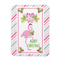 Roze Flamingo Tropical Kerstmis