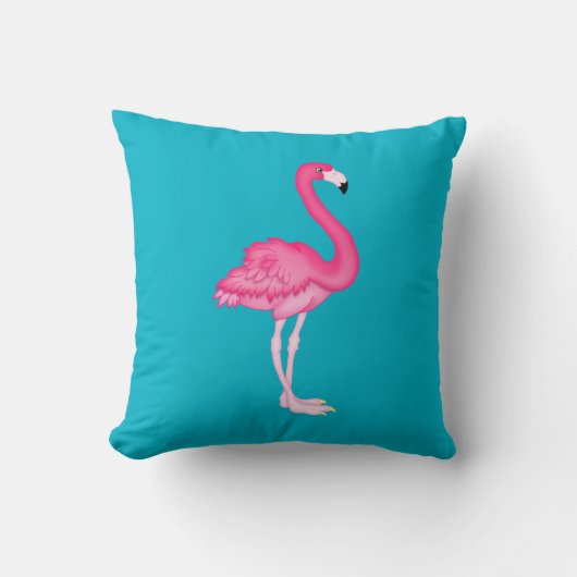 Roze Flamingo Tropical Sierkussen Home Decor (Voorkant)