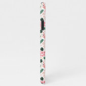 Roze Flamingo Tropical Slim Fit Hoesje iPhone Hoesje (Rechterkant)