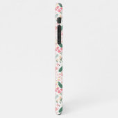 Roze Flamingo Tropical Slim Fit Hoesje iPhone Hoesje (Linkerkant)