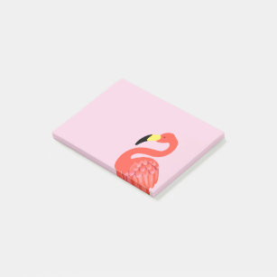 Roze Flamingo Tropical Theme Sticky Notebooks Post-it® Notes