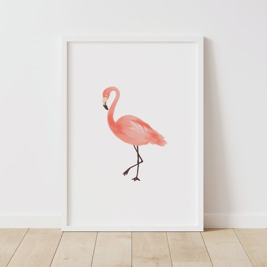 Roze Flamingo Tropische Babykamer Decoratie