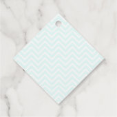 Roze flamingo & Tropische Hibiscus Fancy Dank u we Bedankjes Labels (Achterkant)