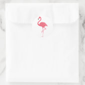 Roze Flamingo Tropische Stickers (Tas)