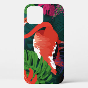 Roze Flamingo: Tropische Vlinder Harmonie. Case-Mate iPhone Case