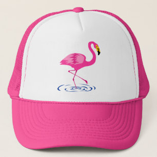Roze Flamingo Trucker Pet