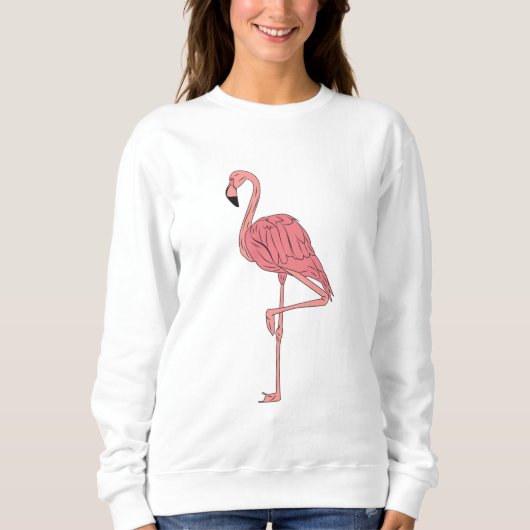 Roze Flamingo Trui (Voorkant)