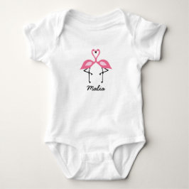 Roze Flamingo Tutu Shirt