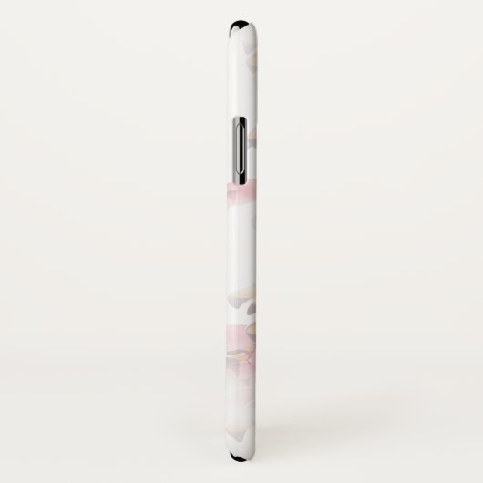 Roze Flamingo Typografie | GEPERSONALISEERD | Case-Mate iPhone Case (Achterkant / rechts)