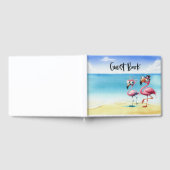 Roze Flamingo Vacation Rental Guest Book Gastenboek (Volledig)