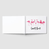 Roze Flamingo Vacation Rental Guest Book Gastenboek (Volledig)