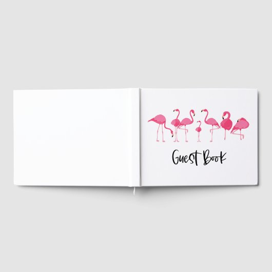 Roze Flamingo Vacation Rental Guest Book Gastenboek