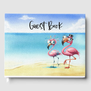 Roze Flamingo Vakantiehuur Logboek voor Gasten Gastenboek