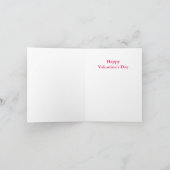 ROZE FLAMINGO VALENTIJN NOTE KAART *Aanpassen (Binnen)