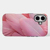 Roze Flamingo Veer Hoesje voor Telefoon (Achterkant (horizontaal))