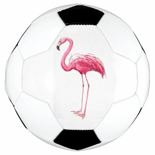 Roze Flamingo Voetbal (Voorkant)