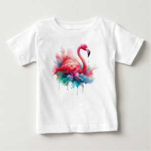 Roze Flamingo Vogel Sublimatie