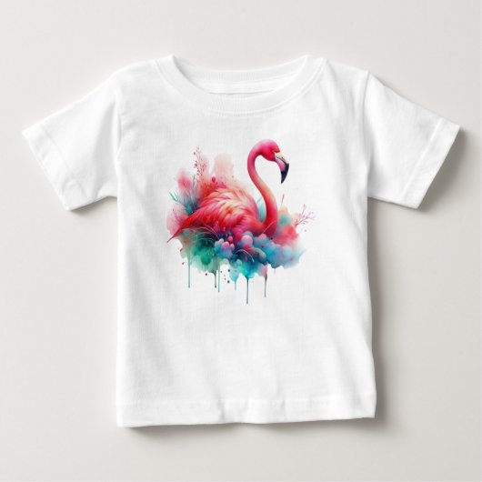 Roze Flamingo Vogel Sublimatie (Voorkant)