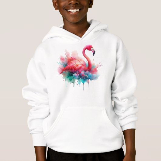Roze Flamingo Vogel Sublimatie (Voorkant)