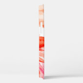 Roze Flamingo vogelprofiel portret, wonderbaarlijk Case-Mate iPhone Case (Achterkant / Rechts)