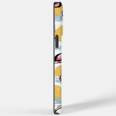 Roze Flamingo vogels en zonsondergang | Tropische  Case-Mate iPhone Case (Achterkant / Rechts)