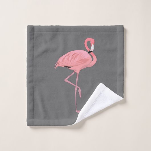 Roze Flamingo Washandje (Wasdoekje)