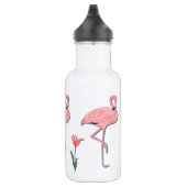 Roze Flamingo Waterfles (Rechts)