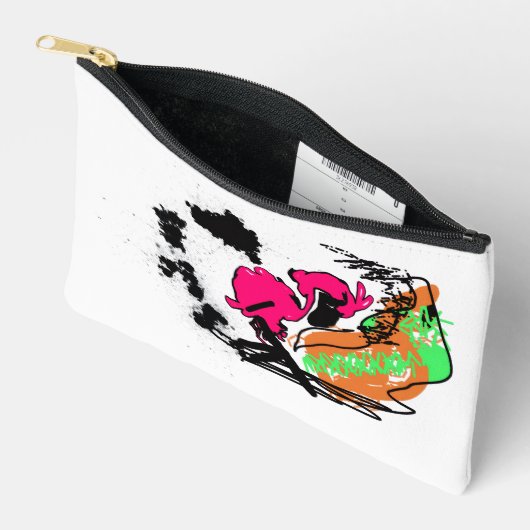 Roze flamingo WILDONE Etui (Open)