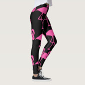 ROZE FLAMINGO YOGABROEKEN LEGGINGS (Rechts)