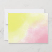 Roze Flamingo Zal je mijn bruidsmeisje zijn? Kaart (Achterkant)