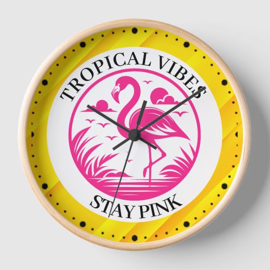 Roze Flamingo Zomer Cirkel Ontwerp-68730 (Voorkant)