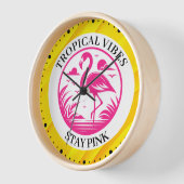 Roze Flamingo Zomer Cirkel Ontwerp-68730 (Hoek)