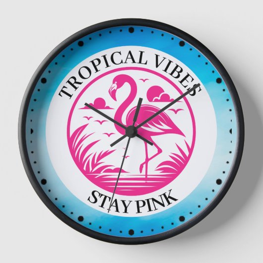 Roze Flamingo Zomer Cirkel Ontwerp-68730 (Voorkant)