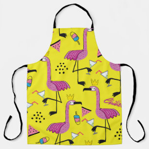 Roze Flamingo: Zomer Mode Patroon Schort