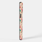 Roze Flamingo Zomer Tropisch Patroon-23123 iPhone Hoesje (Rechterkant)