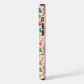 Roze Flamingo Zomer Tropisch Patroon-23123 iPhone Hoesje (Linkerkant)