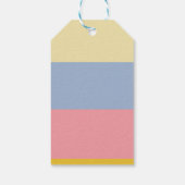 Roze Flamingo Zomerfeest Cadeaulabel (Achterkant)