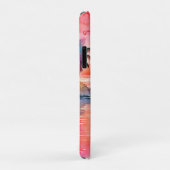 Roze flamingo zonsondergang Case-Mate iPhone case (Achterkant/rechts)