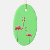 Roze flamingoes Ornament (Rechts)