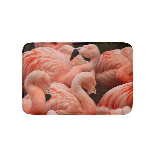 Roze flamingos badmat (Voorkant)