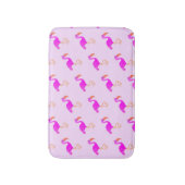 Roze Flamingos Bath Mat (Voorkant Verticaal)
