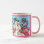 Roze Flamingos Building Snowman CHRISTMAS Mok<br><div class="desc">"Roze flamingos Make roze Snowmen". Geniet van uw nog en warme chocolade in deze veeleisende Mok met CHRISTMAS FLAMINGO *Aanpassen ... .. Zoek overeenkomende objecten Susan Brack Design</div>