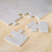 Roze Flamingos Companionship Waterverf Legpuzzel (Zijkant)