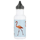 Roze Flamingos Custom Water Fles (Rechts)