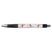 Roze Flamingo's en Rietplanten Pen (Voorkant)