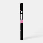 Roze Flamingo's iPhone 16 Hoesje (Linkerkant)