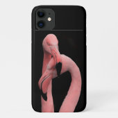 Roze flamingos iPhone case (Achterkant)