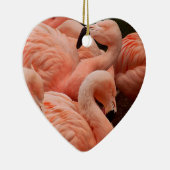 Roze flamingos keramisch ornament (Rechts)