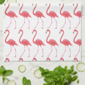 Roze flamingo's Keukenhanddoeken (Gevouwen)